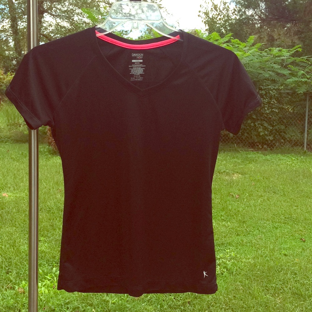 Black Danskin workout shirt